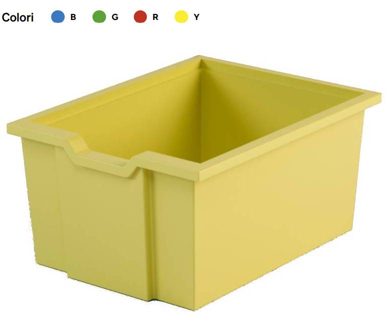 VASCHETTA GRANDE IN POLIPROPILENE 31,2X43X22,50