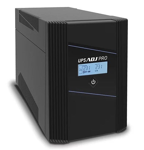 UPS 1,5 KVA DESKTOP LINE INT.PRO SERIES 4*IEC+2*IEC PROT LCD BK ADJ