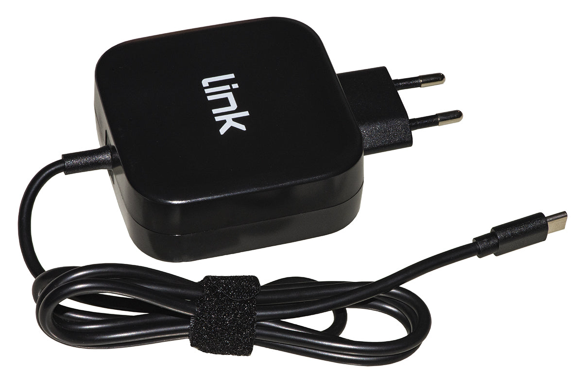 ADATTATORE ALIMENTAZIONE USB C 65W SMARTPHONE/NOTEBOOK/TABLET/POWER B.