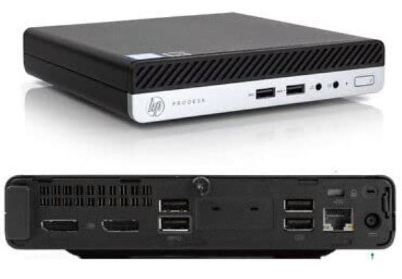 PC REF I5 16GB 256GB SSD DM W11P I5-8500T 400 G4 TINY-MINI