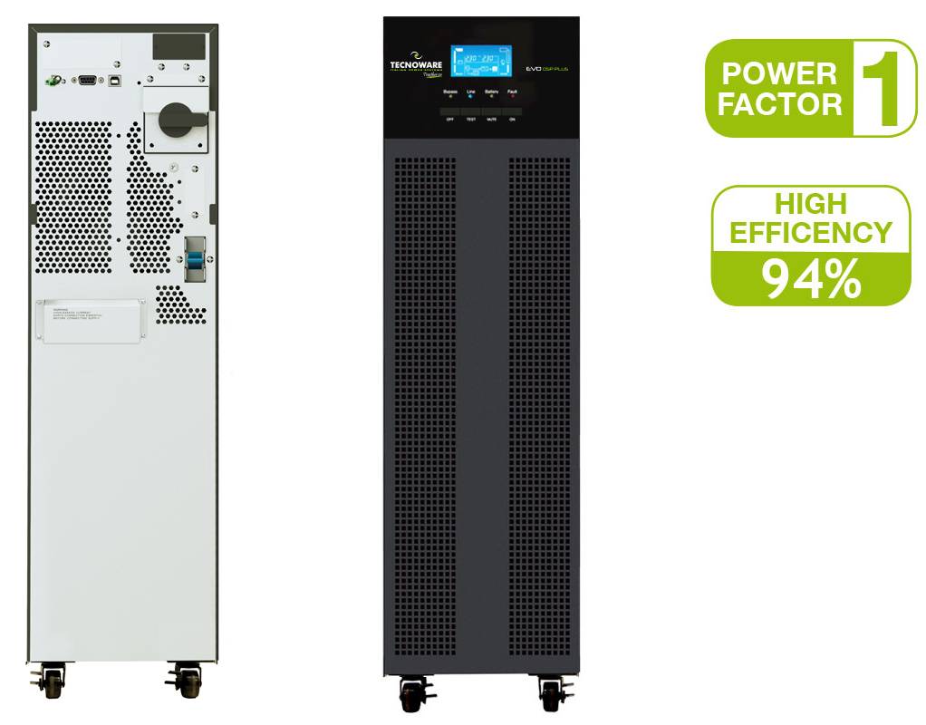 UPS 10 KVA TOWER EVO DSP PLUS ONLIN E ONLINE DSP 16 BATTERIE 12VDC 9AH