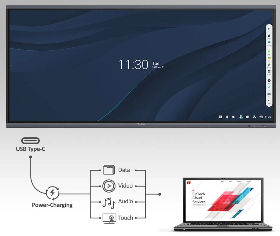 MON 92 TOUCH 32TOCCHI 8GB 128GB 5K USBC 21:9 USB MM CAST ANDROID13