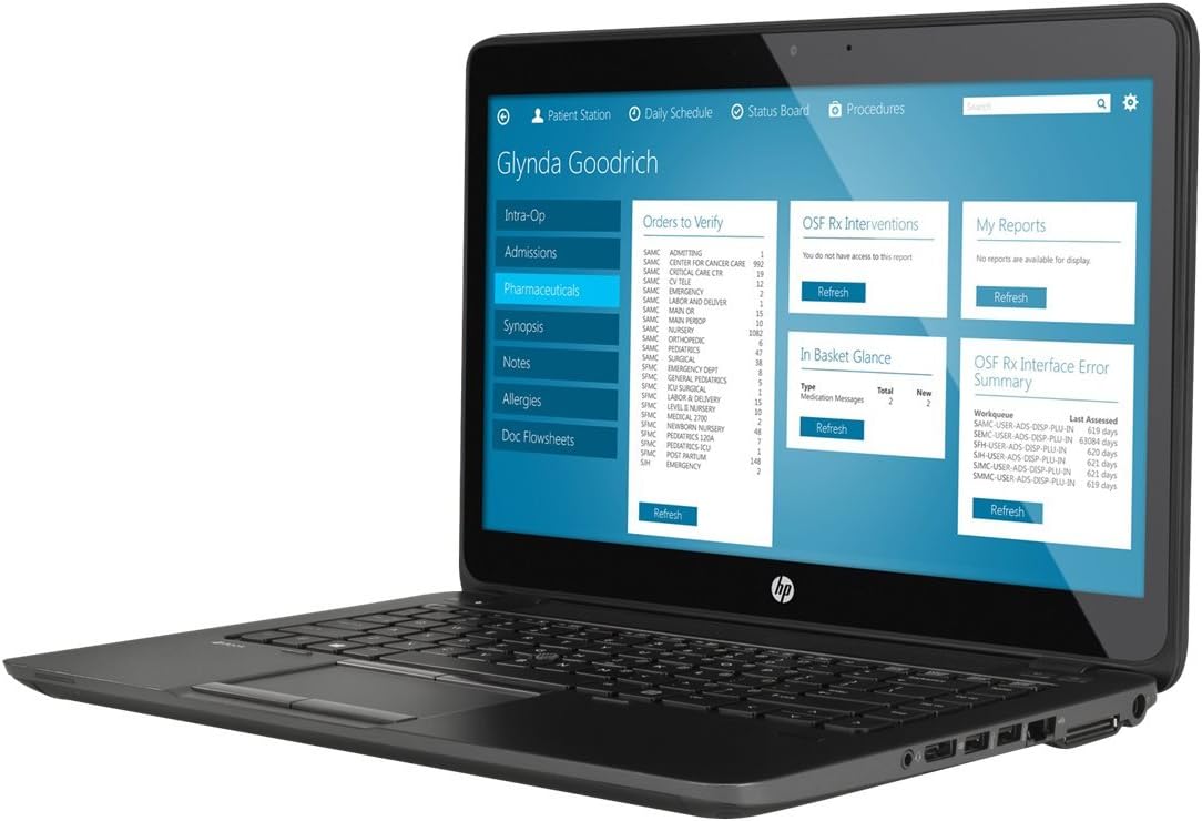 NB REF I7 14 16GB 256SSD HD+ W10P I7-5600U HP ZBOOK 14 G2