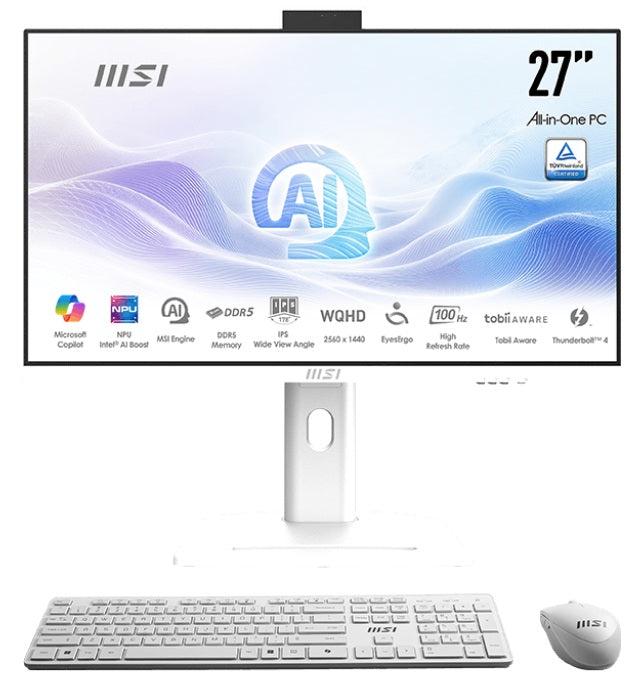AIO 27 ULTRA 7 32G 1TB 2K W11P WH U7-155U IPS MODERN WHITE WQHD 2Y