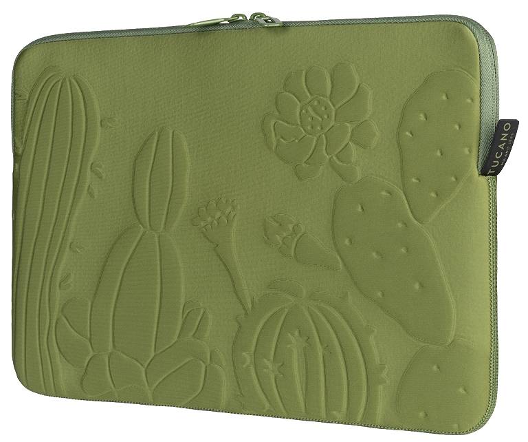 CUSTODIA RILIEVO SLEEVE MBP16 VERDE CACTUS MACBOOK PRO 16 NB15,6 TUCANO