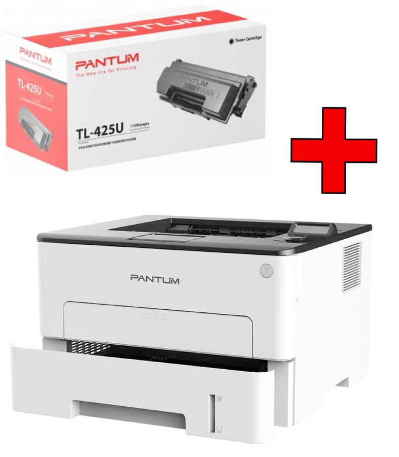 STAMP LAS B/N P3305DW A4 33PPM WIFI PANTUM + TONER TL-425U