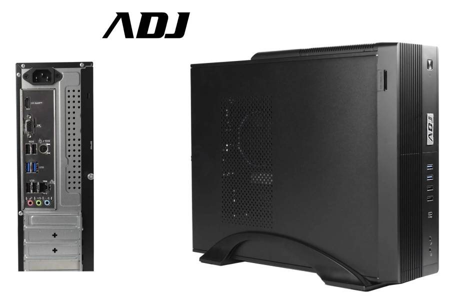 PC I5 16G 500GB H610 FDOS I5-12400 SSD M.2 2DDR4 V/H ADJ FLEXY BK