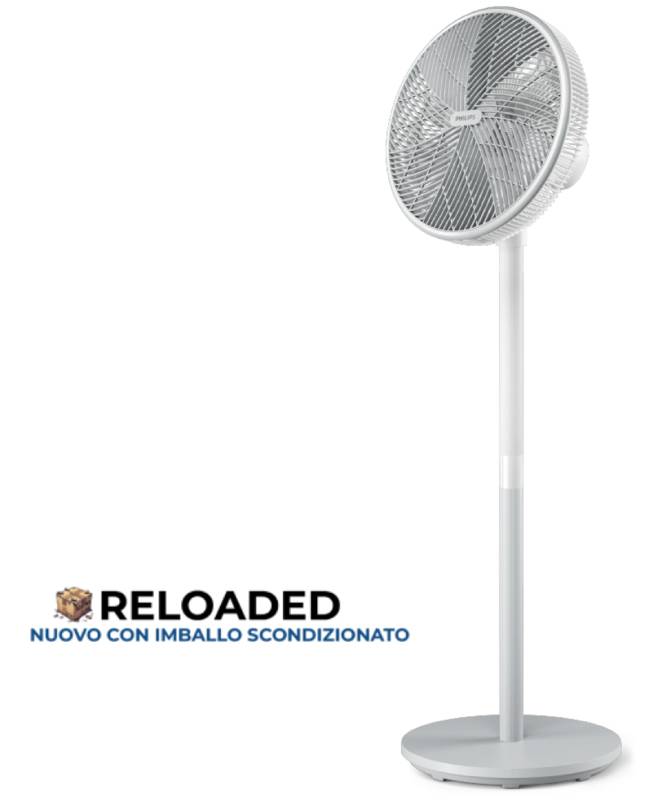 VENTILATORE TOWER FAN 2550 BIANCO 2625MCUBI DI ARIA SCATOLA ROTTA