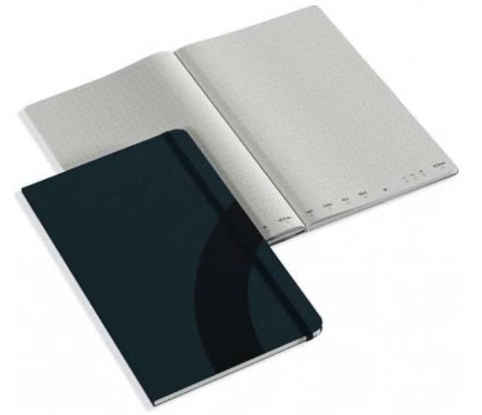 BLOCCO NOTE A5 NERO 172 PAG.RIGHE PER DABLIU PEN+ (NON INCLUSA)