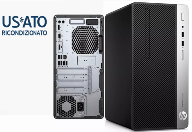 PC REF I5 8GB 256GB NVME W11P I5-8500 HP 400 G5 TOWER