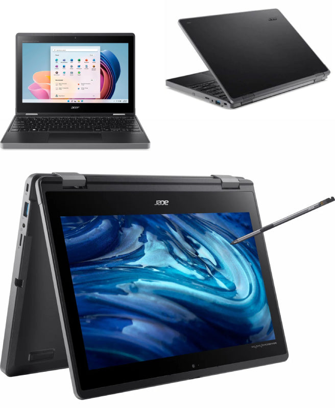 NB 12,2 INTEL N150 8GB 256SSD W11E ACER TRAVELMATE B3 SPIN 12