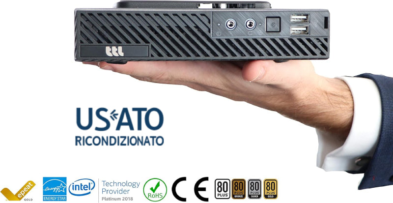 PC REF I5 8GB 512GB SSD W11P I5-8500 TINY-MINI OEM ASSEMBLATI