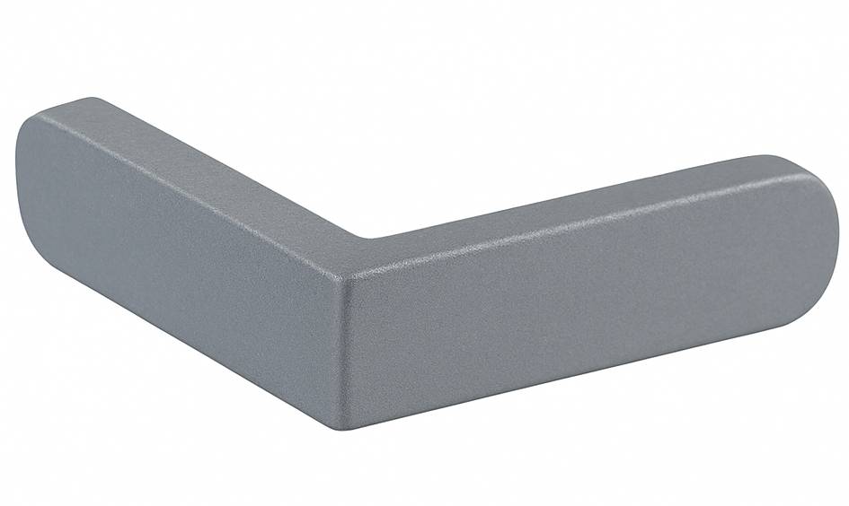 GIUNZIONE ANGOLARE IN METALLO GRIGIO