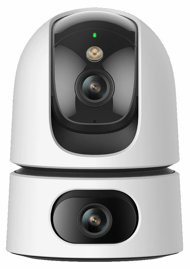 CAMERA DOME 5MP+5MP PTZ SIRENA FARO 3.6MM/IR15/MSD/WIFI6/FC/IMOU SENSE