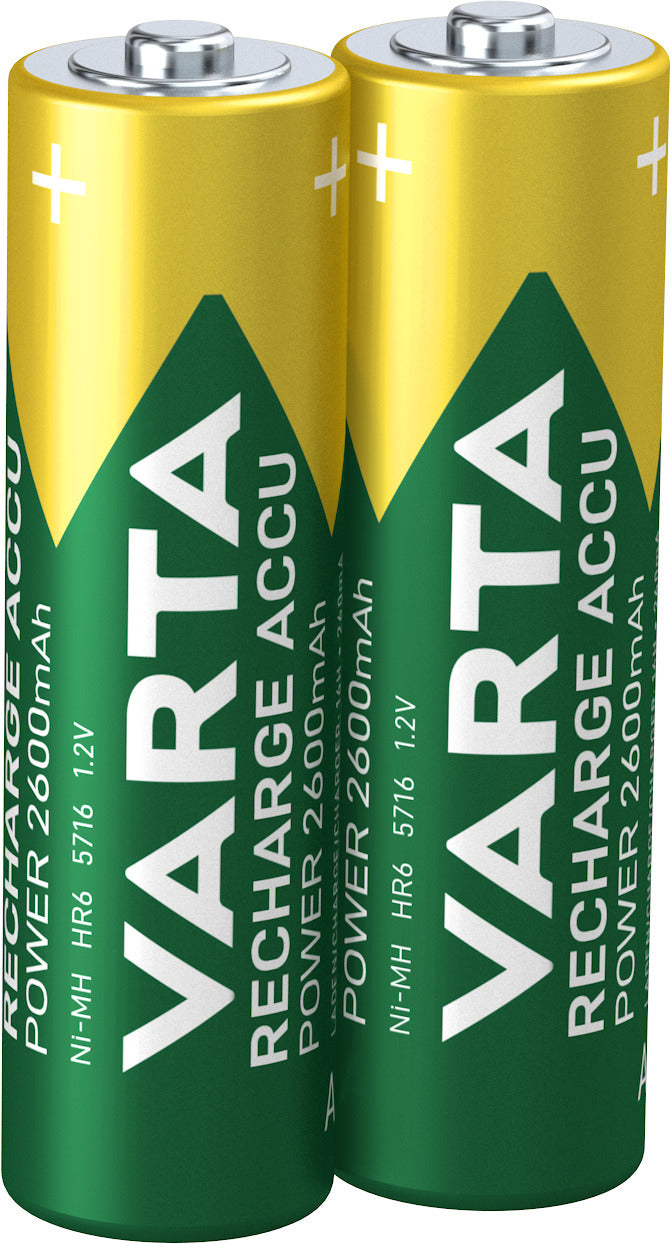 BATTERIA STILO AA RICARICABILE 2600MAH CONF.BLISTER 2PZ