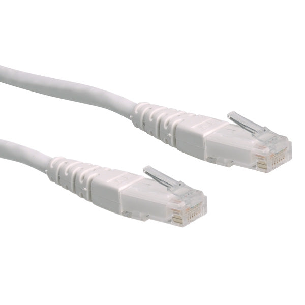 CAVO RETE UTP CAT.6 3MT BIANCO NO SCHERMATO