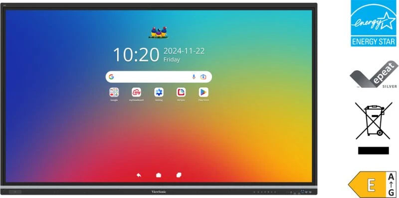 MON 75 TOUCH 50TOCCHI 16GB 128GB USBC HDMI USB MM CAST ANDR14 EDLA