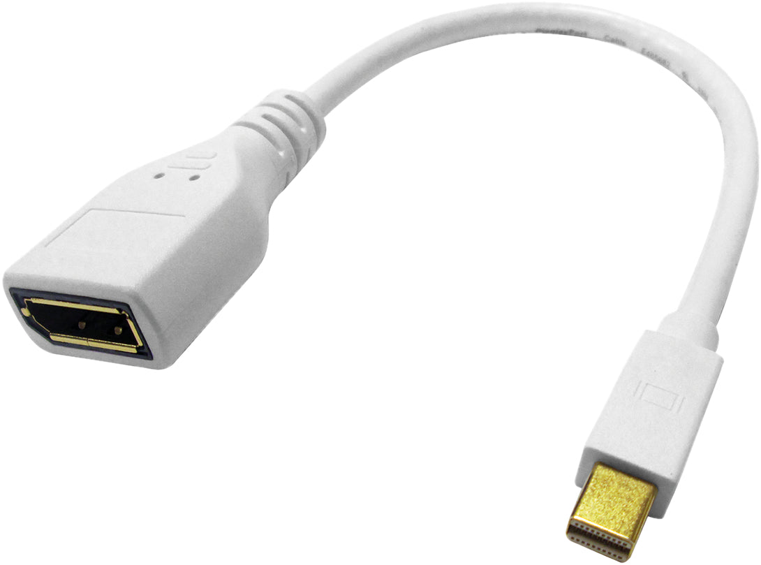 ADATTATORE MINI DP-DP 4K M/F 3840x2160 @30HZ CON CAVO 0,15MT