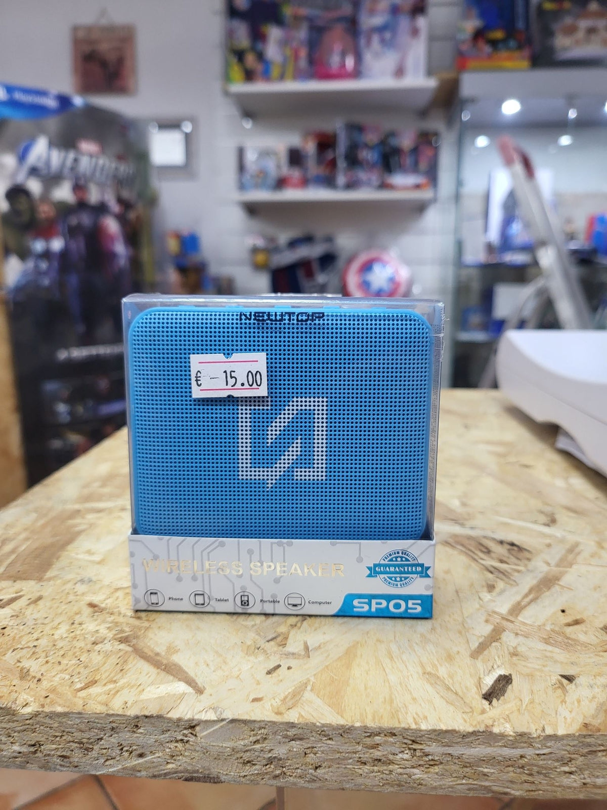 Cassa bluetooth sp05 azzurro