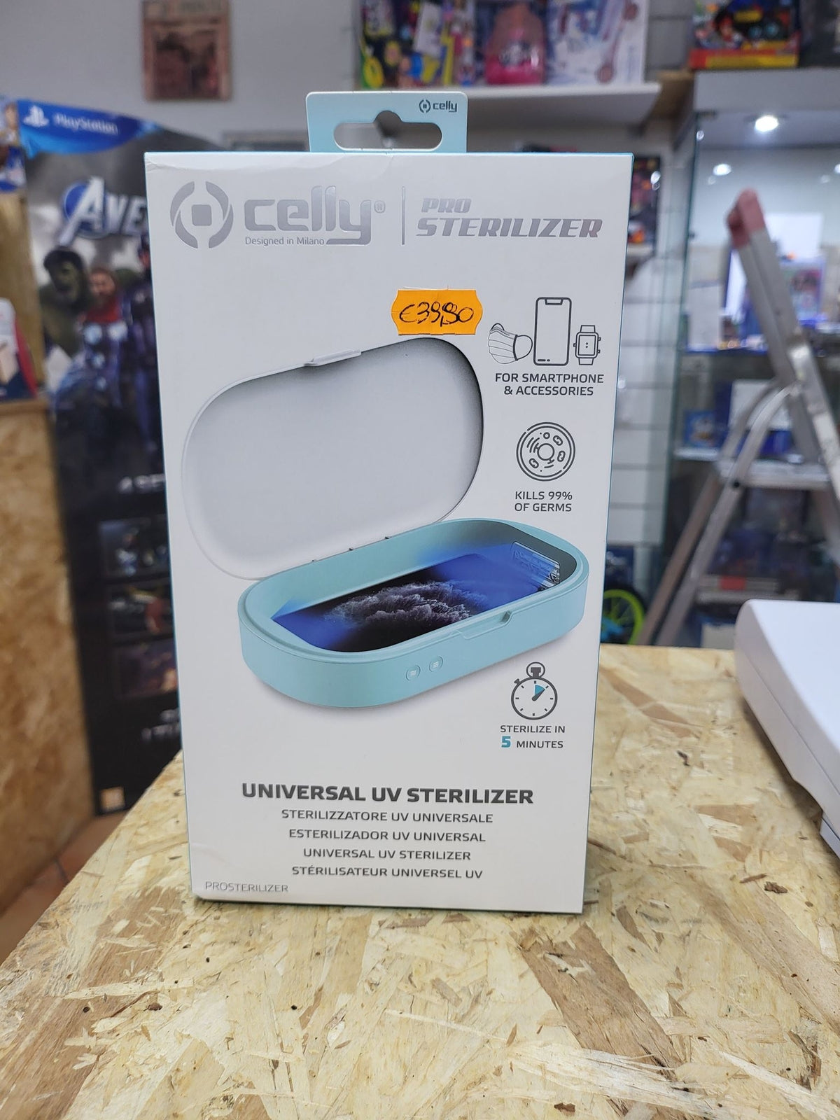 Sterilizzatore celly pro sterilizer uv