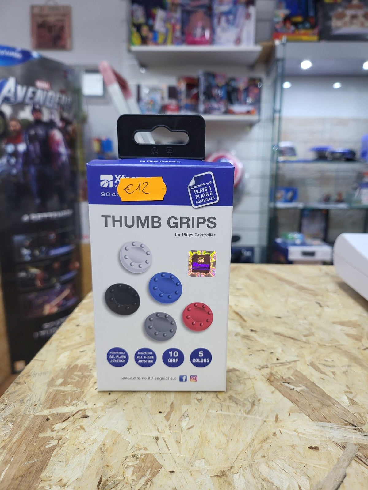 Ps5/ps4 grips 10 pezzi xtreme
