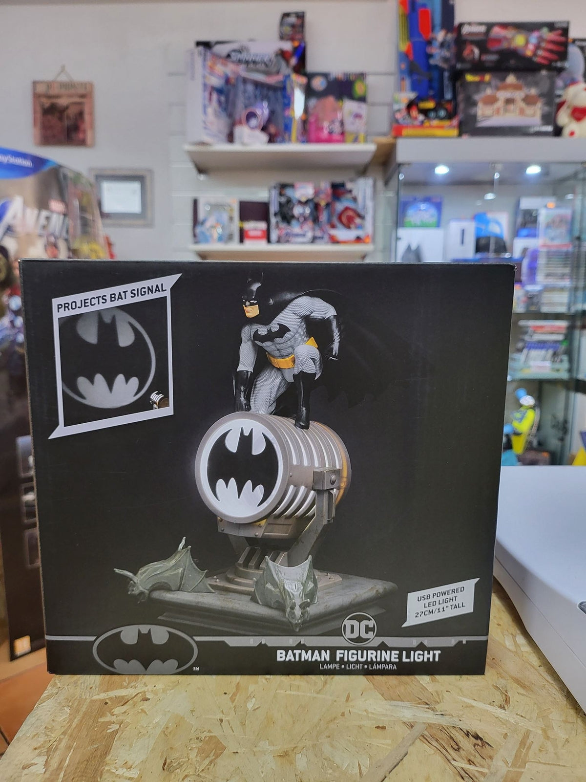 Lampada batman logo batsignal