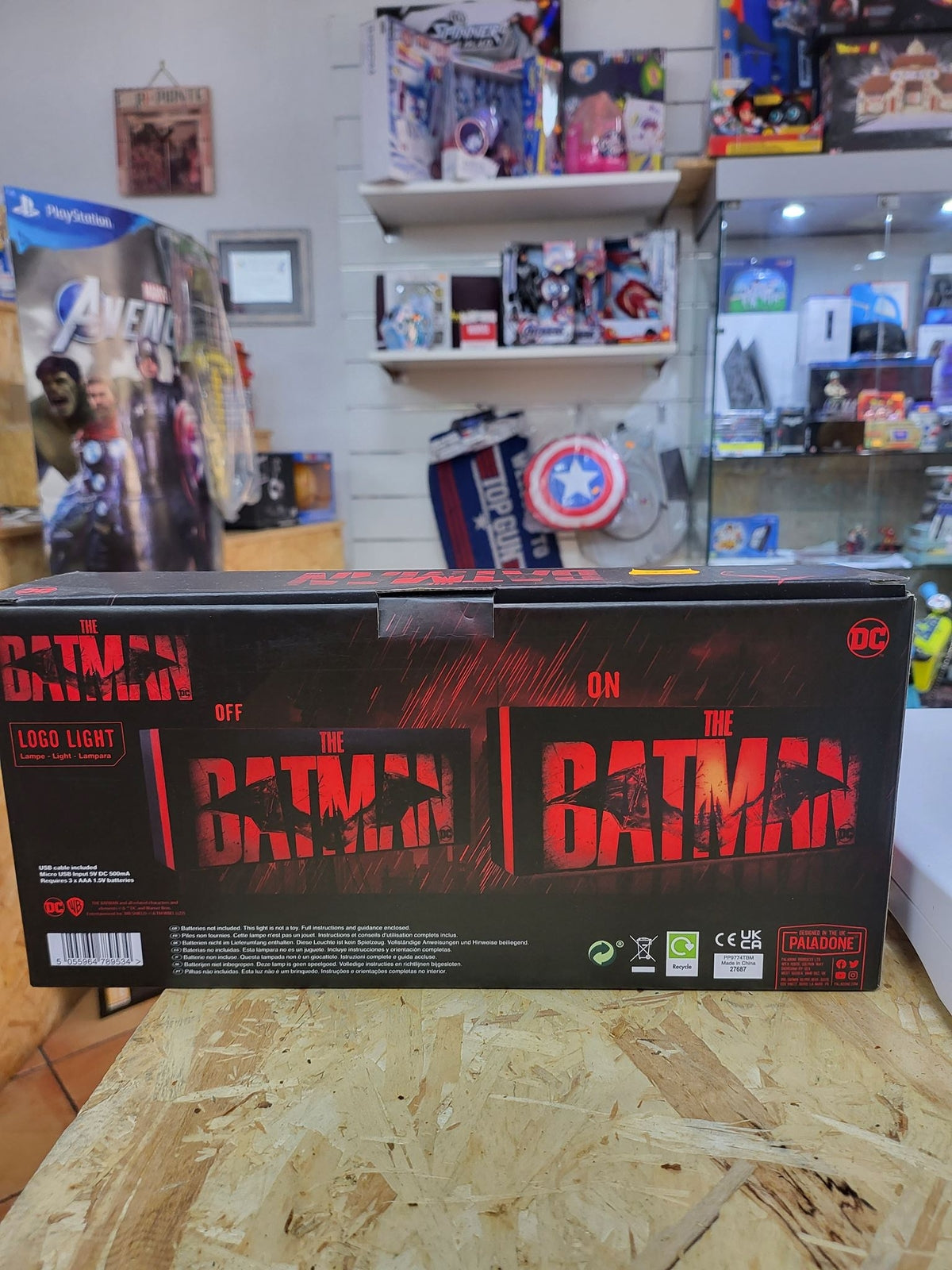 Lampada  the batman logo