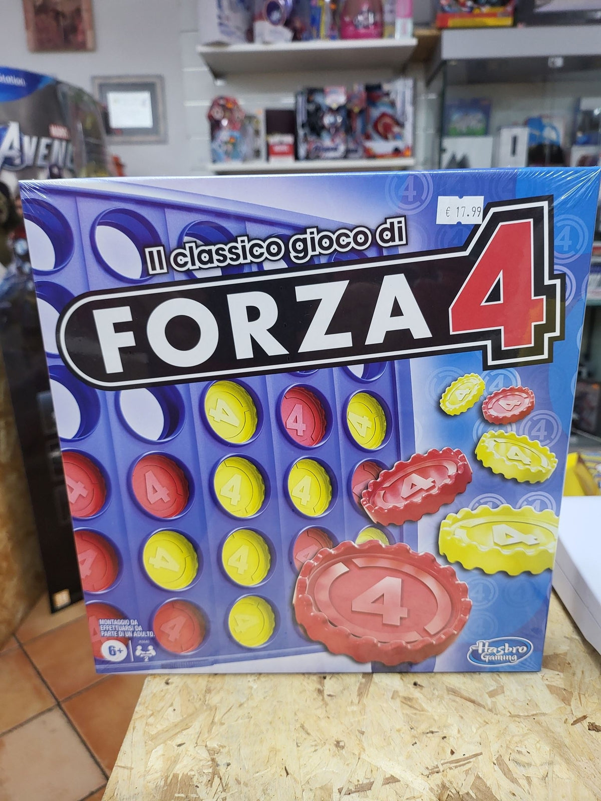 Il classico gioco di forza 4 hasbro