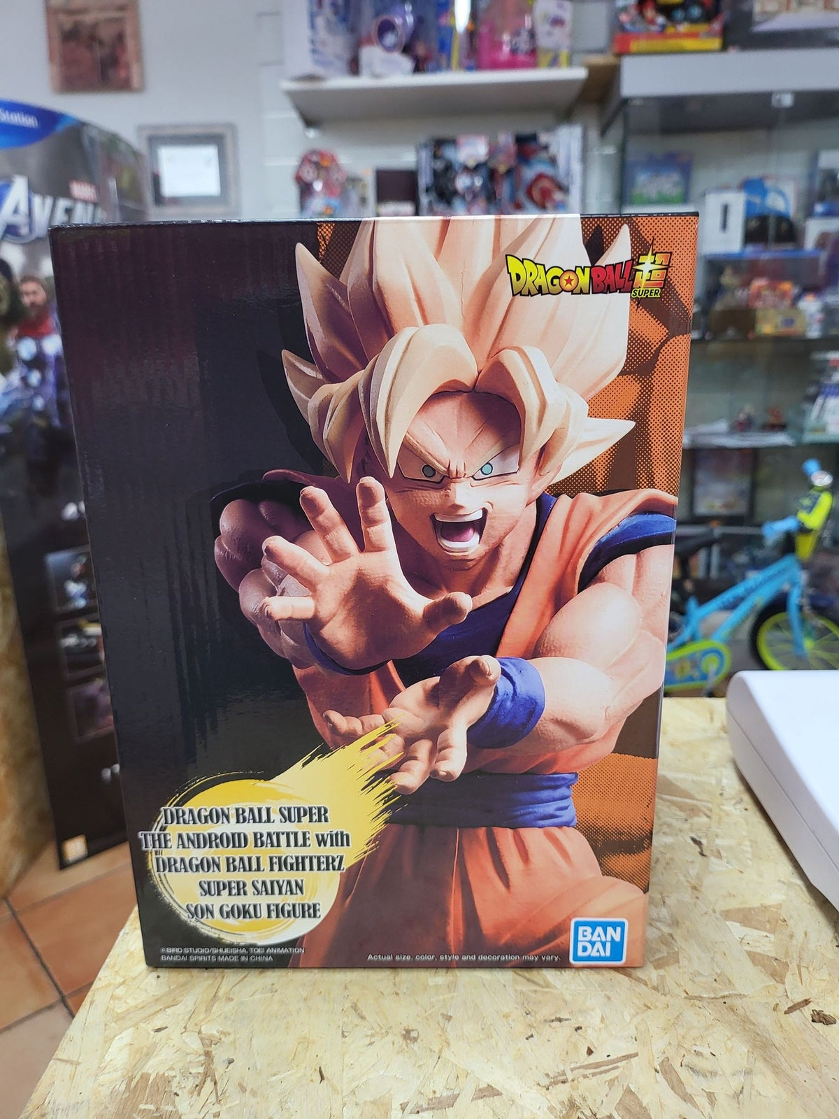 Action figure dragonball super the android battle with dragon ball fighterz son