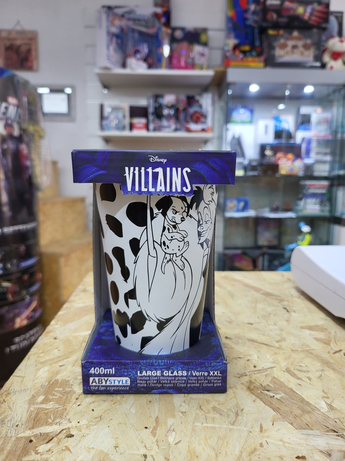 Bicchiere la carica dei 101 disney villains