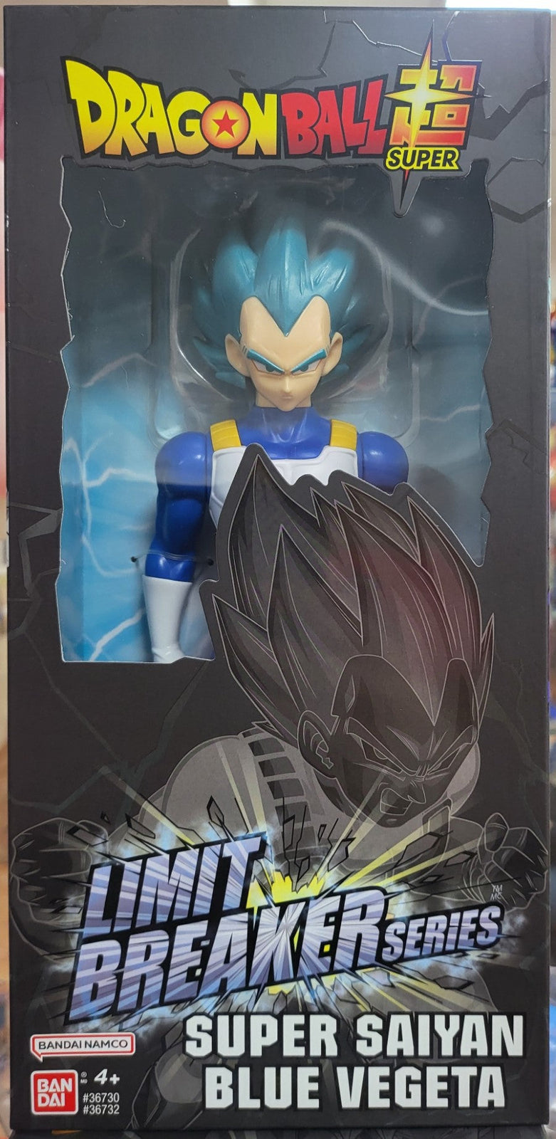 personaggio super saiyan blue vegeta dragon ball super 30cm