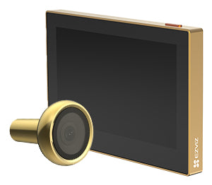 SPIONCINO WIFI CON DISPLAY 4.3 ORO 2MP PIR H265 BATTERIA RICARICABILE