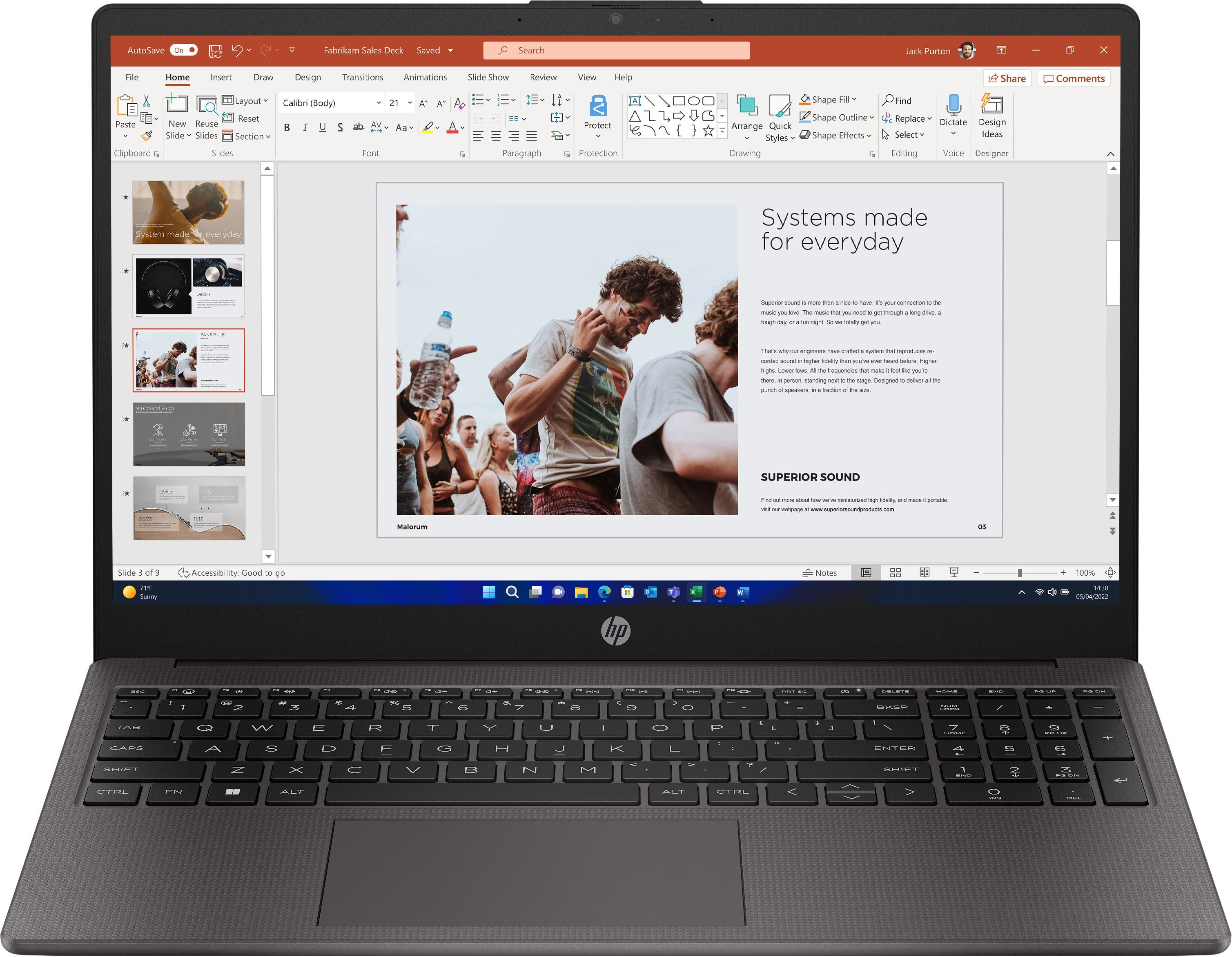 NB 15,6 I5-1334U 16GB 512SSD W11P HP 250 G10 - BUNDLE CP ONSITE 3Y