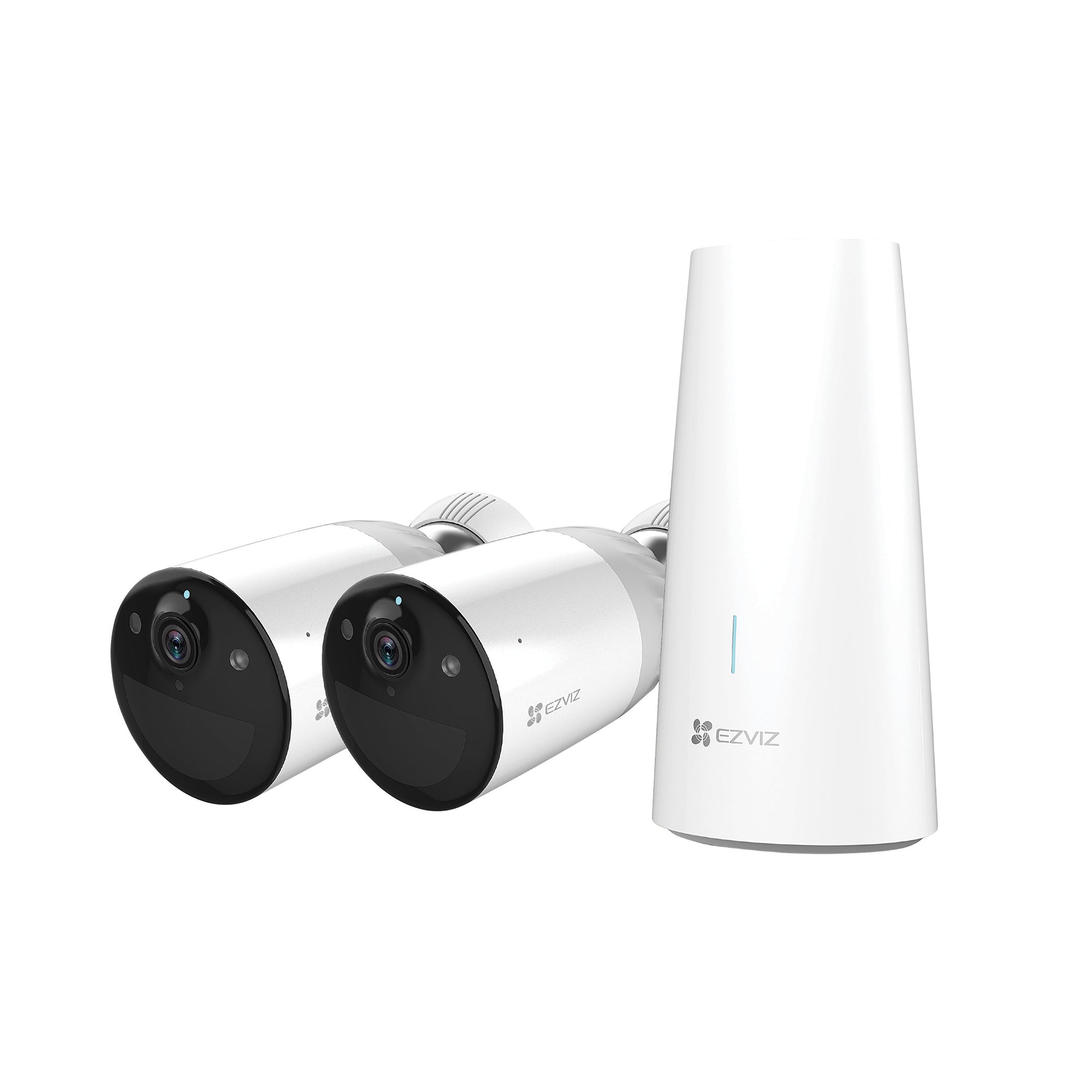 KIT 2 CAM+BASE(LAN) COLORNIGHT AI IP66 AUTONOM.BATT 1 ANNO FHD PIR
