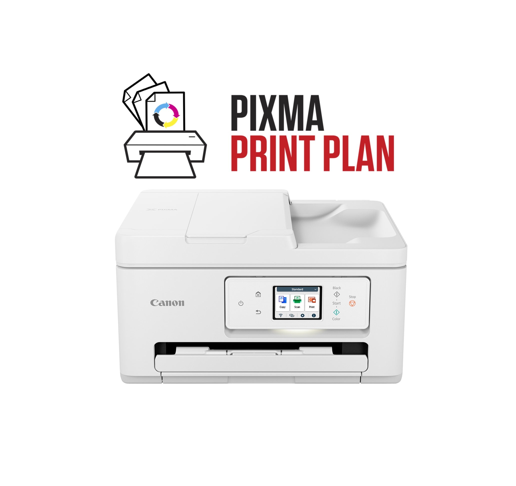 MF INK COL A4 WIFI F/R 15PPM ADF CANON PIXMA TS7750I WHITE F/R AUTO