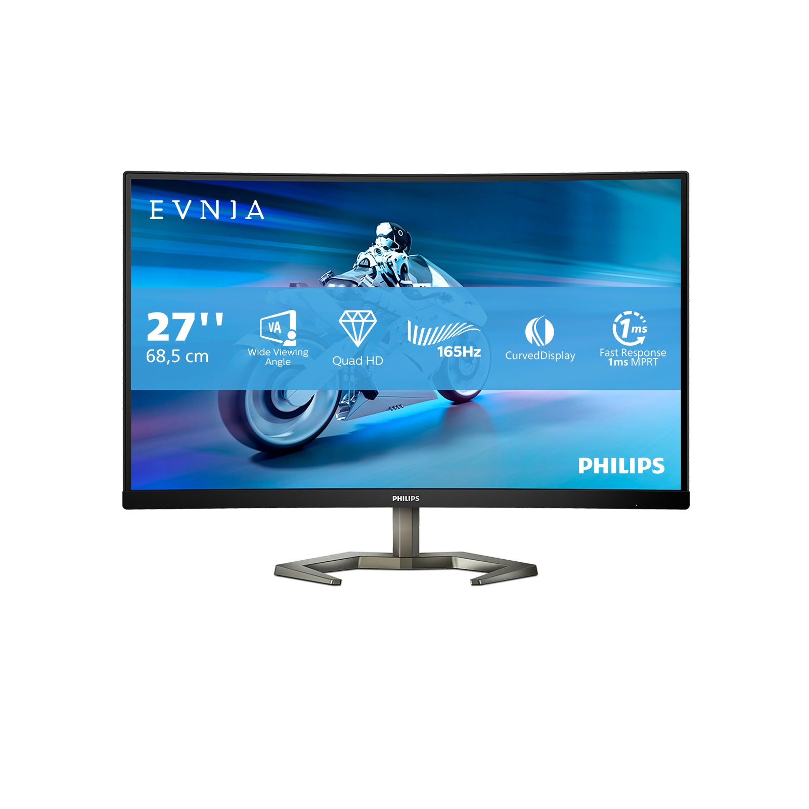 MON 27VA MOMENTUM GAMING 165HZ 27M1C5500VL CURVO QHD 2HDMI DP