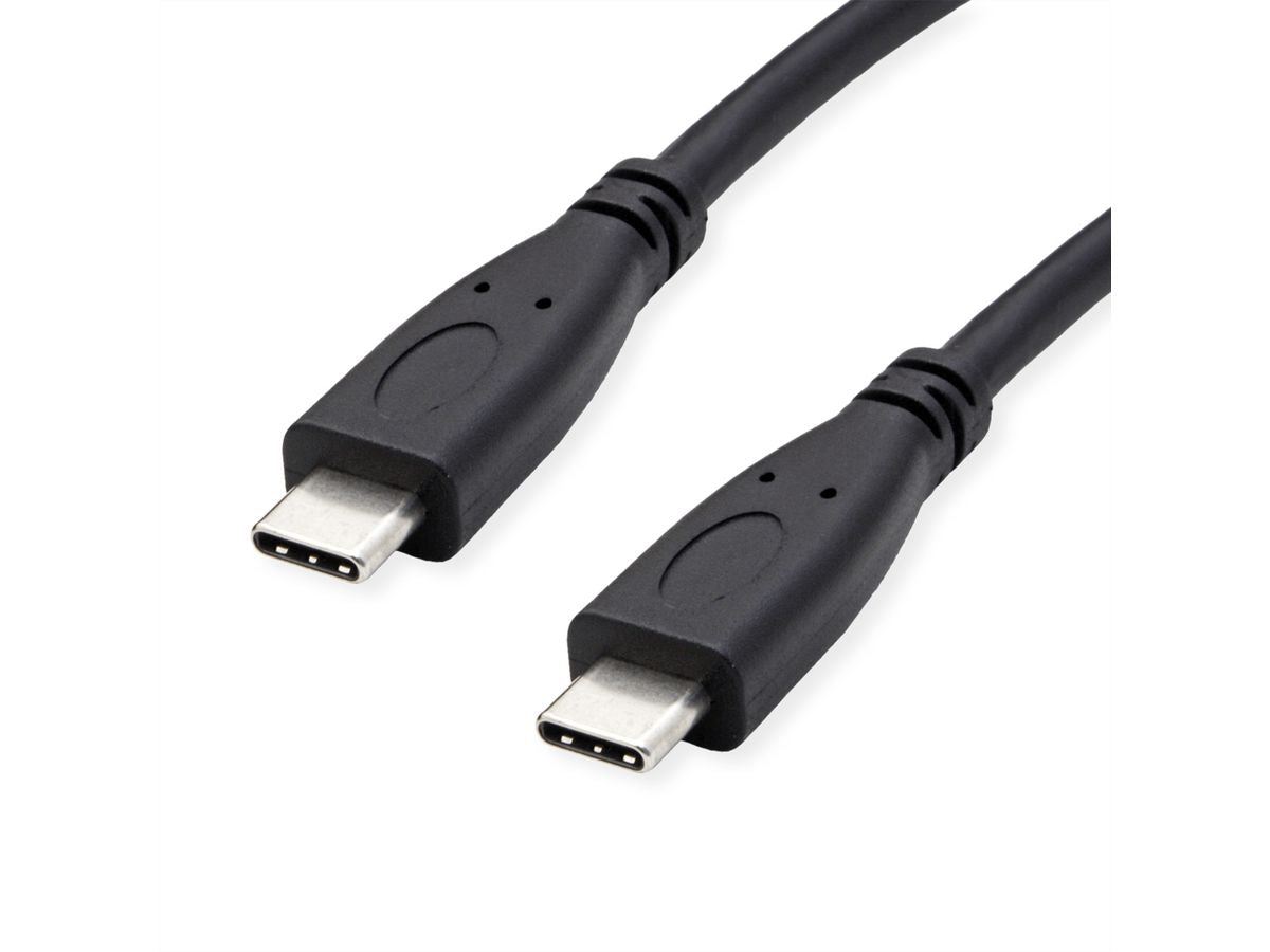 CAVO USB 3.2 C-C 1MT M/M BK 100W PD 20V/5A 10GBIT/S RECYCLED