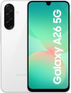 Samsung SM-A266 A26 6+128GB 6.7" 5G White DS ITA