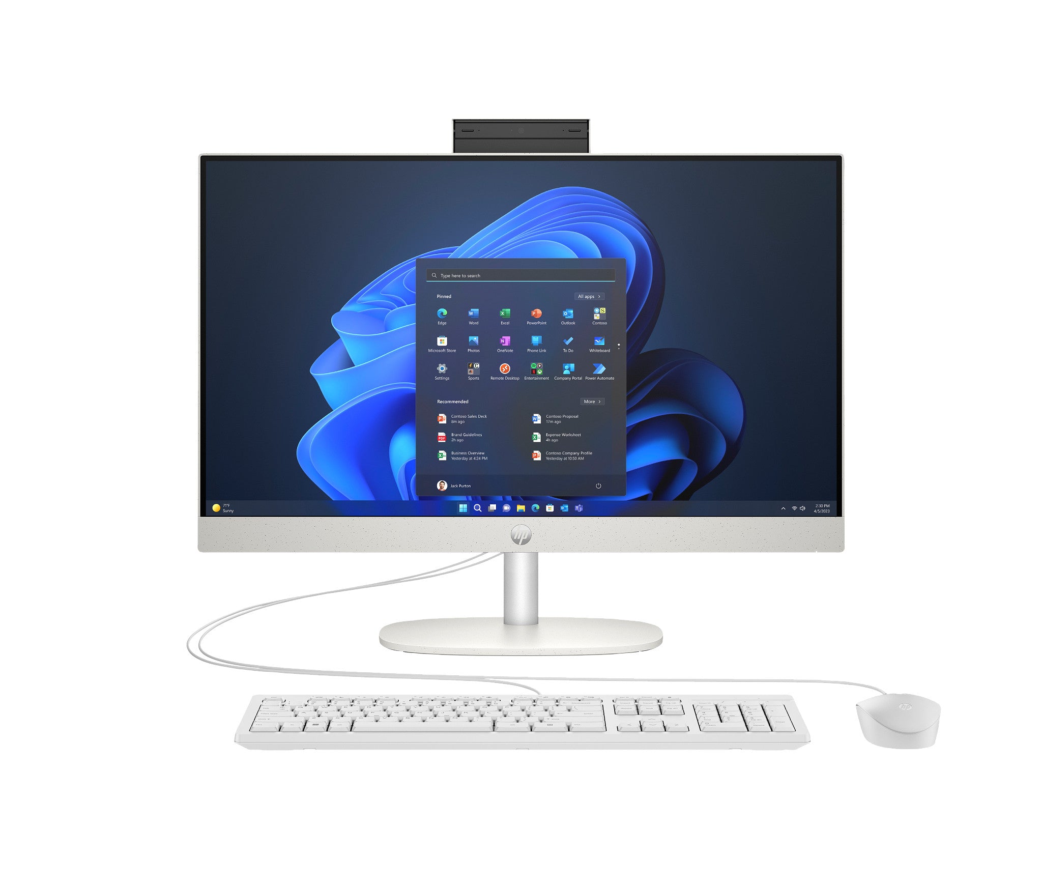 AIO 23,8 I5 16GB 512GB W11P 2Y WF I5-1334U PRO ONE 240 G10
