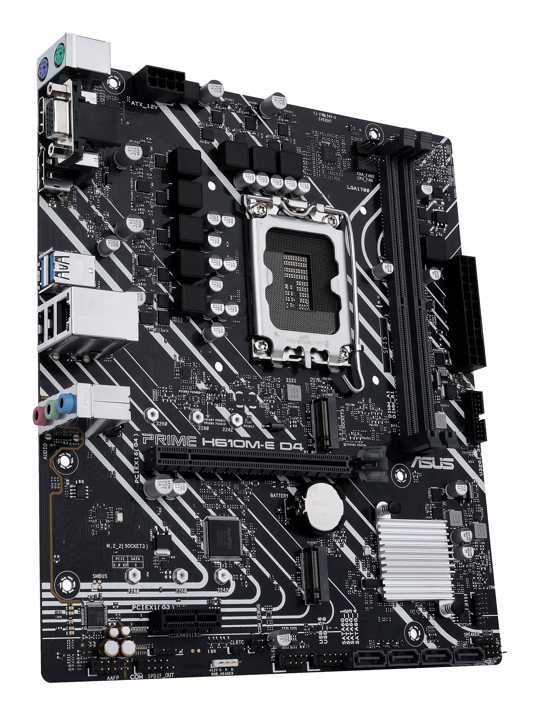 MB ASUS PRIME H610M-E D4-CSM S1700 2D4 4S3 2M.2 U3.2 H/DP/V
