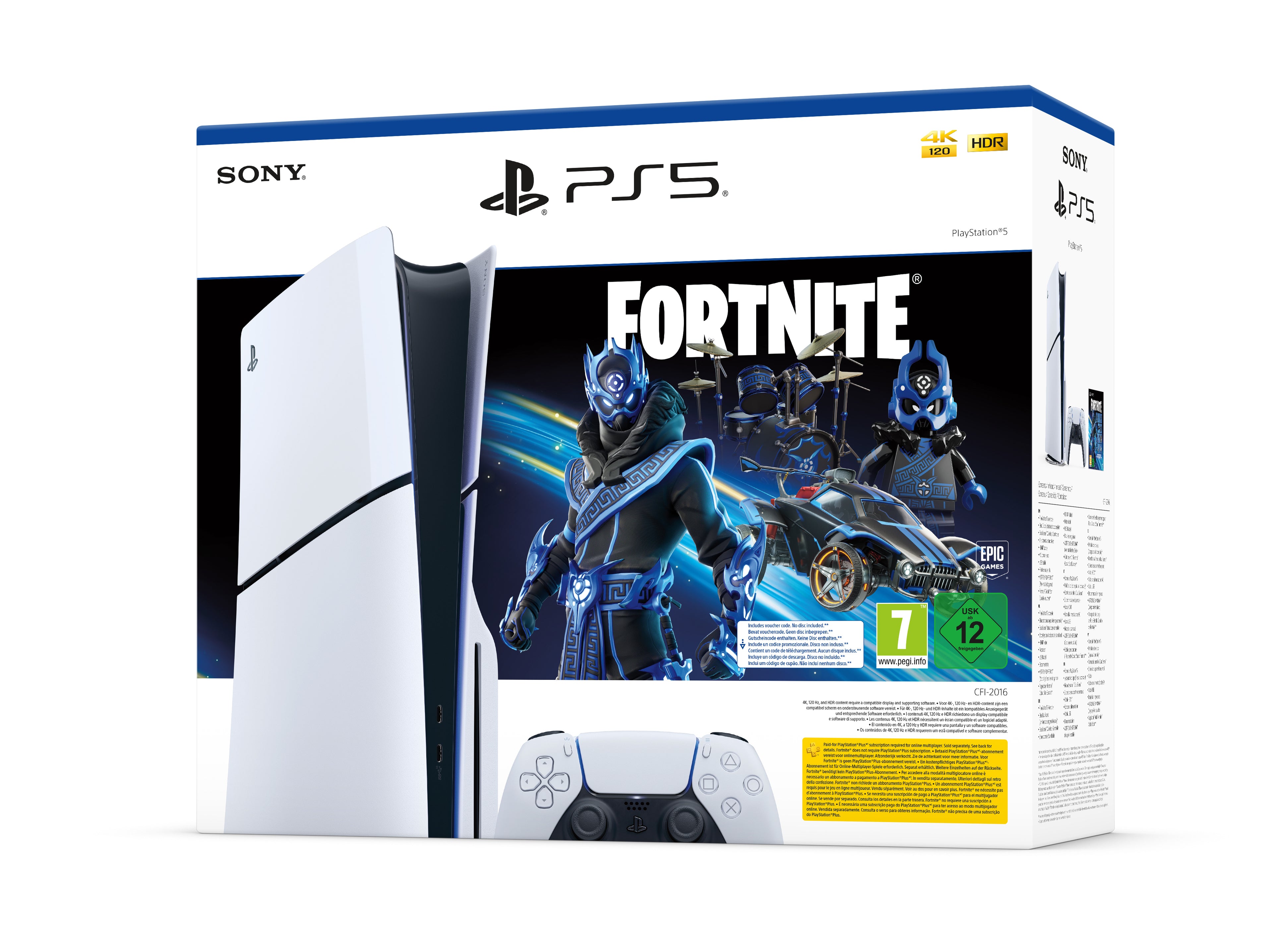 SONY PLAYSTATION 5 1TERA PS5 WHITE CON FORTNITE ITALIA DISC EDITION