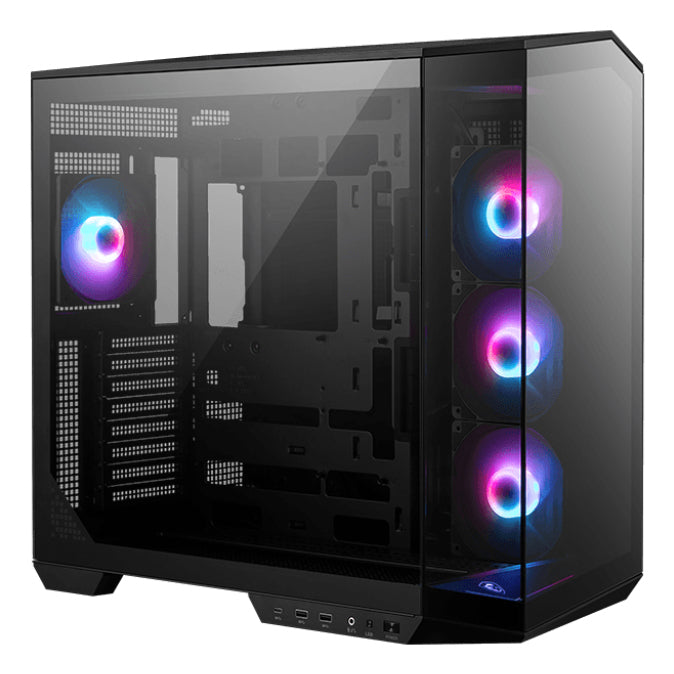CASE MID-TW MPG PANO 100R PZ BLACK BLACK NO PSU ATX/MATX/MINI-ITX
