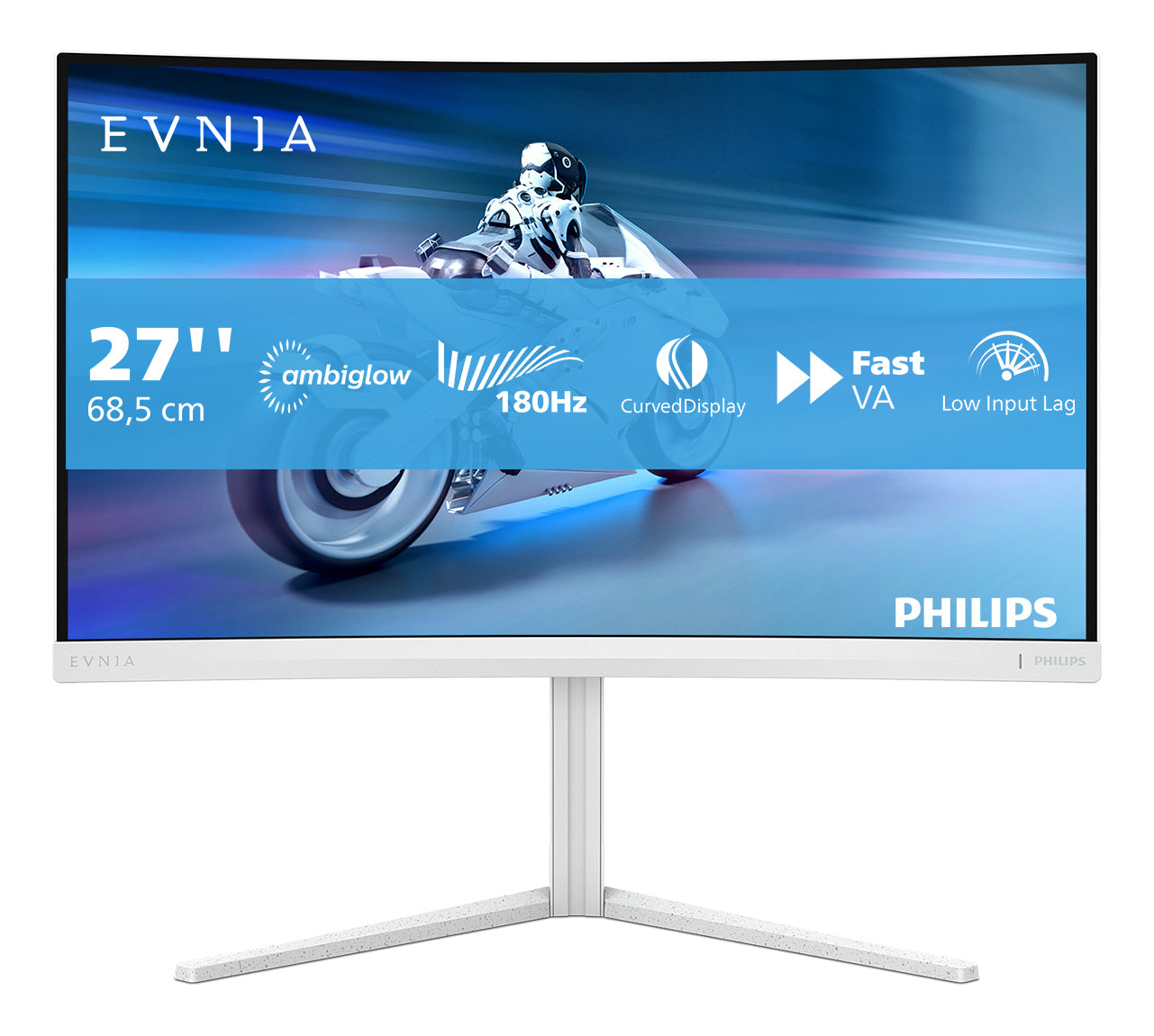 MON 27VA FHD 200HZ 1MS 2HDMI DP 27M2C5201L/00 BIANCO