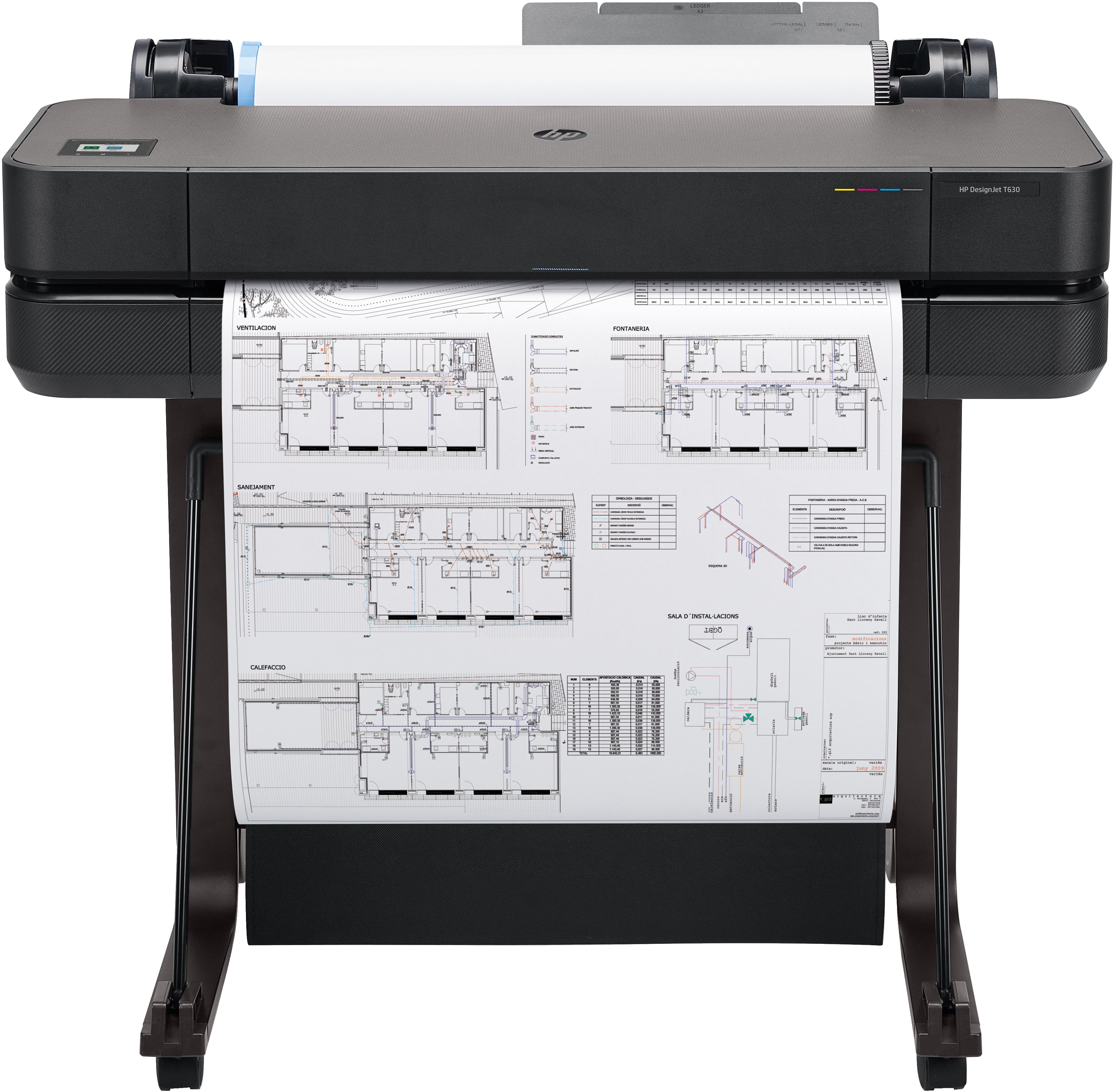 PLOTTER HP A1 24T630 WIFI LAN USB 30SEC/A1+PIEDISTALLO EDITION 2025