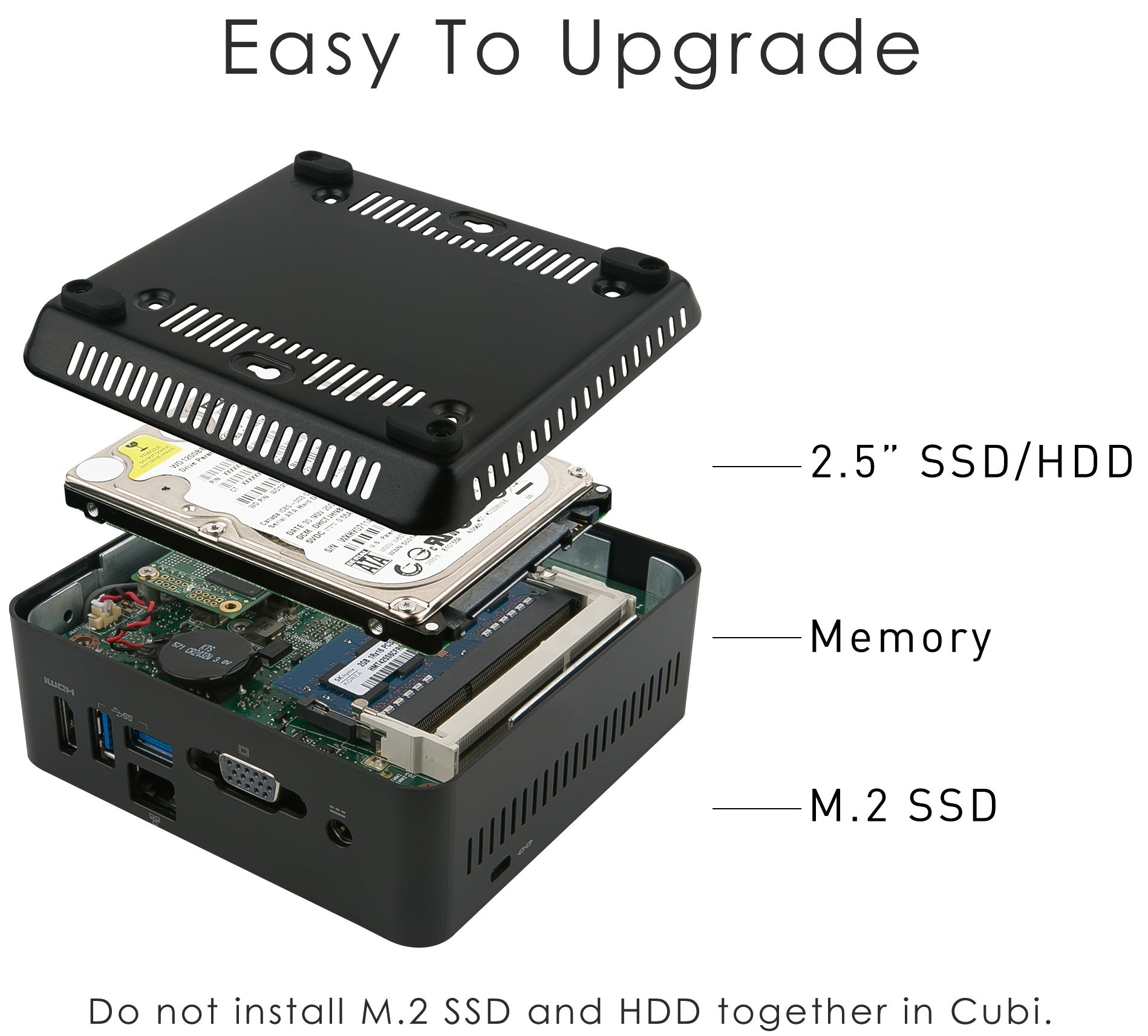 PC MSI CUBI CEL 4GB 64GB W10PRO N4500 H/VGA 4K GBLAN 2U3.2