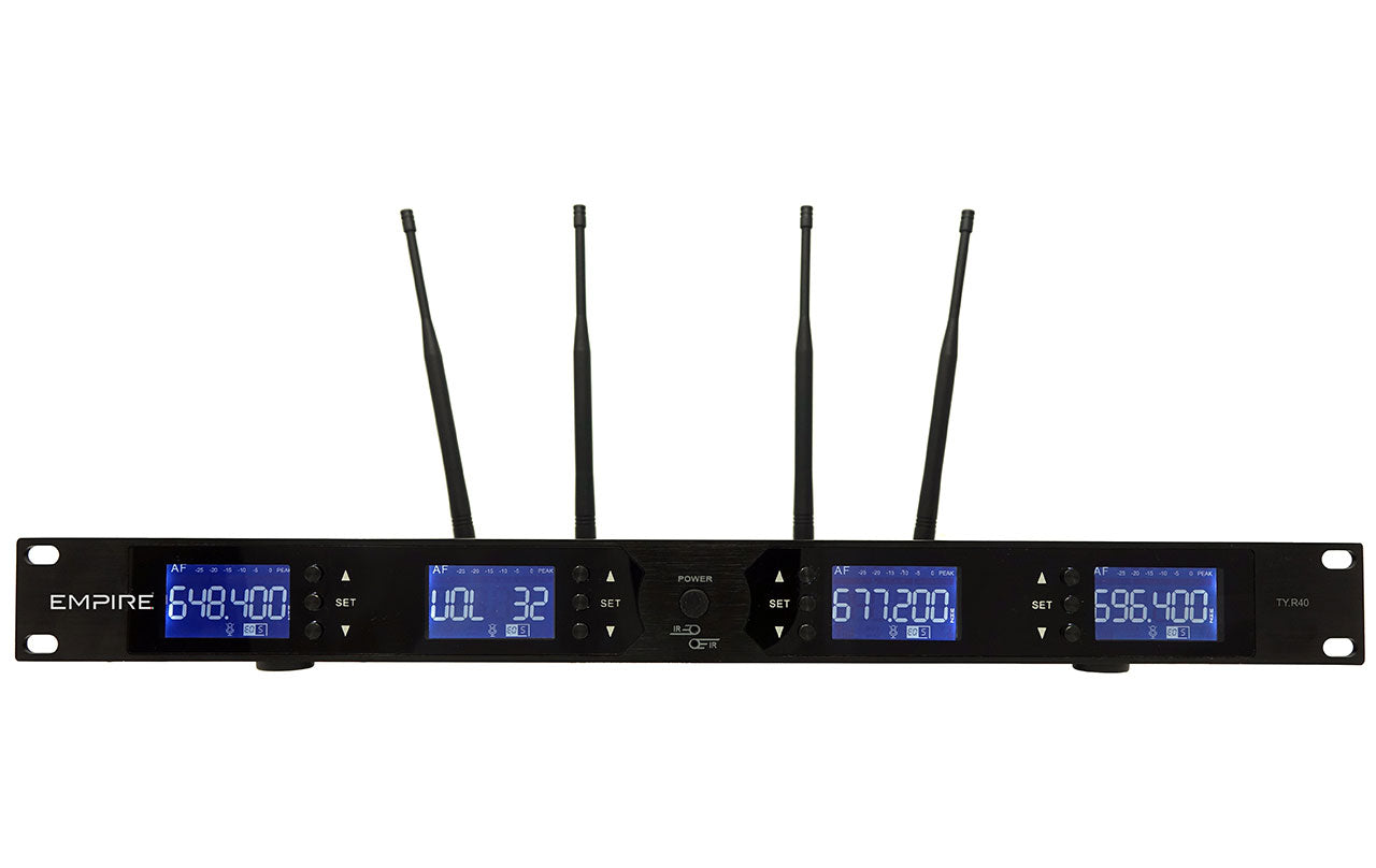 RICEVITORE UHF 4 CANALI PER TY.MD100 TY.MN100 TY.JI100