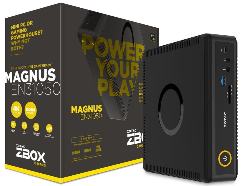 PC REF I5 8GB 240SSD GTX1050 2GB I5-7500T ZOTACZBOX MAGNUS31050 W10P