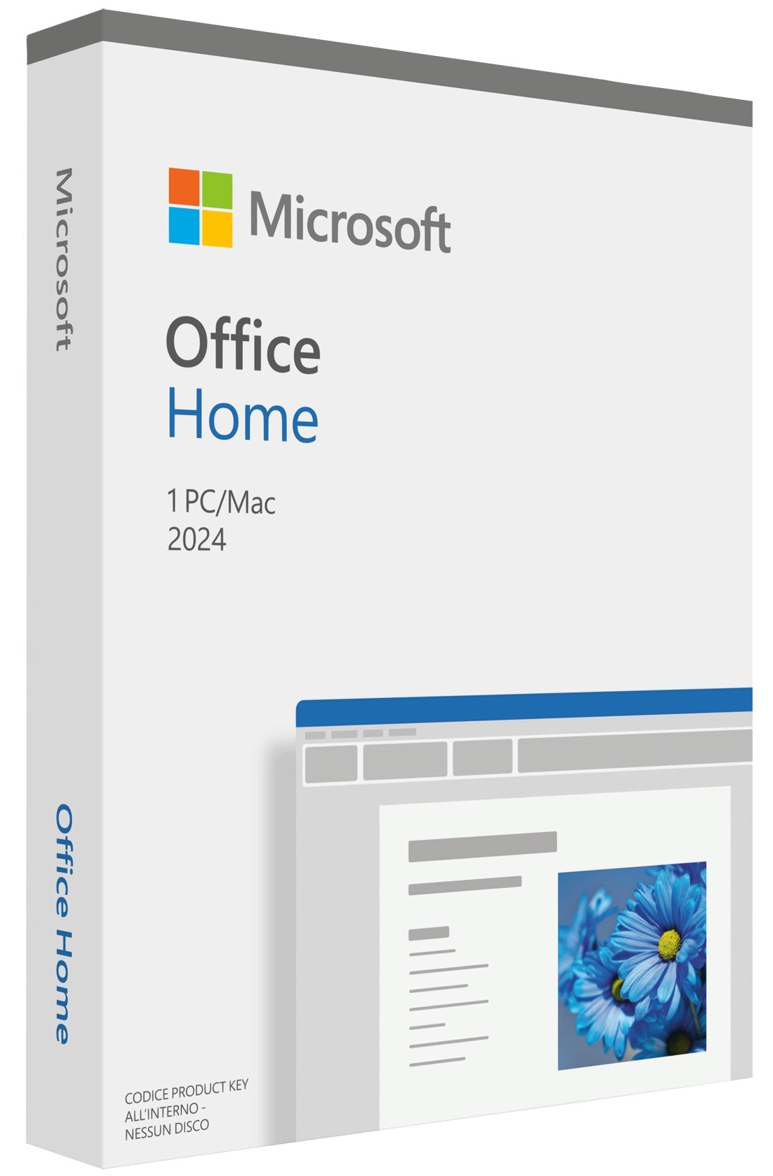 SW MS OFFICE HOME 2024 ITALIAN EUROZONE MEDIALESS