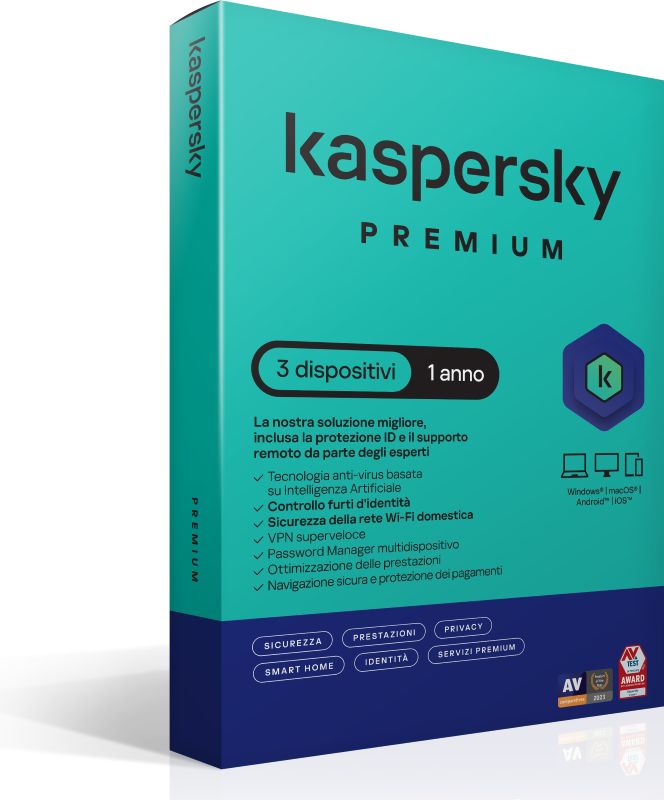 KASPERSKY PREMIUM 3DEV 1Y SUPERSLIM BOX
