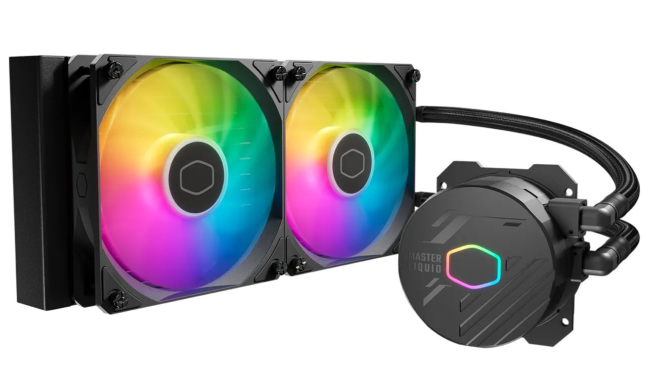 DISSIPATORE MASTERLIQUID 240 CORE 2 LGA 1155>1700 AMD AM2>FM2+ ARGB